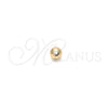 Oro Laminado Bead, Gold Filled Style Ball Design, Diamond Cutting Finish, Golden Finish, 5.234.026.04.100