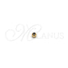 Oro Laminado Bead, Gold Filled Style Ball Design, Polished, Golden Finish, 5.234.028.02.100