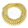 Oro Laminado Bead, Gold Filled Style Ball Design, Polished, Golden Finish, 5.234.028.05.100