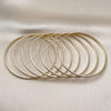 Oro Laminado Semanario Bangle, Gold Filled Style Polished, Golden Finish, 5.232.002.03 (02 MM Thickness, Size 3 (2.00 Diameter))
