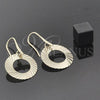 Oro Laminado Dangle Earring, Gold Filled Style Polished, Golden Finish, 02.63.1159