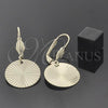 Oro Laminado Dangle Earring, Gold Filled Style Polished, Golden Finish, 5.103.011
