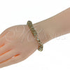 Oro Laminado Fancy Bracelet, Gold Filled Style Polished, Golden Finish, 03.168.0002 (04 MM Thickness, 7 Inches Length)