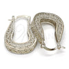Rhodium Gold Filled Small Hoop, Polished, Rhodium Finish, 02.163.0002.2.20
