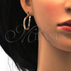 Oro Laminado Small Hoop, Gold Filled Style Polished, Golden Finish, 02.170.0165.25