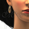 Oro Laminado Small Hoop, Gold Filled Style Polished, Tricolor, 02.102.0029.20