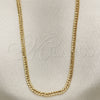 Oro Laminado Basic Necklace, Gold Filled Style Polished, Golden Finish, 04.213.0073.20 (02 MM Thickness, 20 Inches Length)