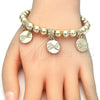 Oro Laminado Adjustable Bolo Bracelet, Gold Filled Style Polished, Golden Finish, 03.63.2010.08 (08 MM Thickness, 8 Inches Length)