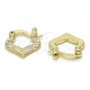 Oro Laminado Small Hoop, Gold Filled Style Polished, Golden Finish, 02.163.0079.12