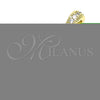 Oro Laminado Fancy Pendant, Gold Filled Style Initials Design, with White Cubic Zirconia, Polished, Golden Finish, 05.341.0018