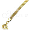 Oro Laminado Basic Bracelet, Gold Filled Style Polished, Golden Finish, 03.319.0010.08 (07 MM Thickness, 8 Inches Length)