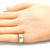 Oro Laminado Baby Ring, Gold Filled Style Polished, Golden Finish, 01.185.0014.03 (Size 3)