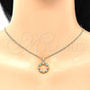 Oro Laminado Pendant Necklace, Gold Filled Style Polished, Golden Finish, 04.156.0335.1.20 (02 MM Thickness, 20 Inches Length)