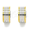 Stainless Steel Huggie Hoop, Polished, Two Tone, 02.230.0001.3.20