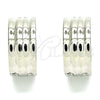 Stainless Steel Huggie Hoop, Polished, Steel Finish, 02.230.0034.2.20