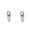 Stainless Steel Huggie Hoop, Polished, Steel Finish, 02.255.0006.10