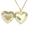 Oro Laminado Pendant Necklace, Gold Filled Style Polished, Golden Finish, 04.117.0036.20 (02 MM Thickness, 20 Inches Length)