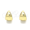 Oro Laminado Huggie Hoop, Gold Filled Style Polished, Golden Finish, 02.195.0135.12