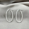 Sterling Silver Medium Hoop, Polished, Silver Finish, 02.389.0105.30