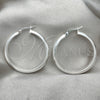 Sterling Silver Medium Hoop, Polished, Silver Finish, 02.389.0104.30