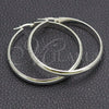 Sterling Silver Large Hoop, Polished, Silver Finish, 02.389.0104.50