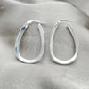 Sterling Silver Medium Hoop, Polished, Silver Finish, 02.389.0135.30
