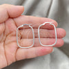Sterling Silver Medium Hoop, Polished, Silver Finish, 02.389.0157.30
