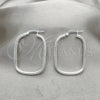 Sterling Silver Medium Hoop, Polished, Silver Finish, 02.389.0158.30
