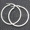 Sterling Silver Medium Hoop, Polished, Silver Finish, 02.389.0170.30