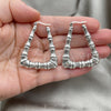 Sterling Silver Medium Hoop, Polished, Silver Finish, 02.395.0039.40