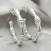 Sterling Silver Medium Hoop, Polished, Silver Finish, 02.395.0045.40