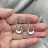 Sterling Silver Medium Hoop, Polished, Silver Finish, 02.395.0044.35