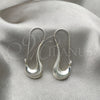 Sterling Silver Medium Hoop, Polished, Silver Finish, 02.395.0044.35