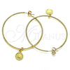 Oro Laminado Large Hoop, Gold Filled Style Polished, Golden Finish, 02.63.2742.50