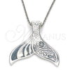 Sterling Silver Fancy Pendant, Polished, Raw, 05.398.0031