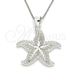 Sterling Silver Fancy Pendant, Polished, Raw, 05.398.0052