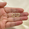 Oro Laminado Children Hoop, Gold Filled Style Polished, Golden Finish, 5.134.014.06