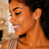 Sterling Silver Stud Earring, with Ivory Pearl, Polished, Silver Finish, 02.399.0056