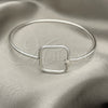 Sterling Silver Individual Bangle, Polished, Silver Finish, 07.409.0001