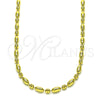 Oro Laminado Fancy Necklace, Gold Filled Style Ball Design, Polished, Golden Finish, 04.341.0103.16 (03 MM Thickness, 16 Inches Length)