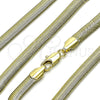 Oro Laminado Basic Necklace, Gold Filled Style Rat Tail Design, Polished, Golden Finish, 04.213.0065.18 (06 MM Thickness, 18 Inches Length)
