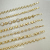 15 elegantes brazaletes de moda con zirconio ($6.67 cada uno) por $100 en capas de oro