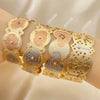 12 Assorted Tricolor Bangles in Oro Laminado Gold Filled ($8.33 each) for $100 Gold Layered