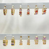 30 Assorted Multicolor Huggie Hoops in Oro Laminado Gold Filled ($3.33 each) for $100 Gold Layered