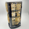 Rotating Display with 64 Assorted Bracelets in Gold Filled, Oro Laminado Bracelets, Free Display