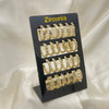 12 Brazaletes Carribbean Flex Surtidos en Oro Laminado Gold Filled ($8.33 cada uno) por $100 Gold Layered