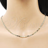 Oro Laminado Basic Necklace, Gold Filled Style Mariner Design, Diamond Cutting Finish, Golden Finish, 04.213.0242.18 (03 MM Thickness, 18 Inches Length)