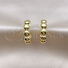 Oro Laminado Medium Hoop, Gold Filled Style Polished, Golden Finish, 02.341.0152.30