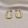 Oro Laminado Small Hoop, Gold Filled Style Polished, Golden Finish, 02.195.0231.18