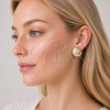 Oro Laminado Small Hoop, Gold Filled Style Diamond Cutting Finish, Golden Finish, 02.163.0240.20